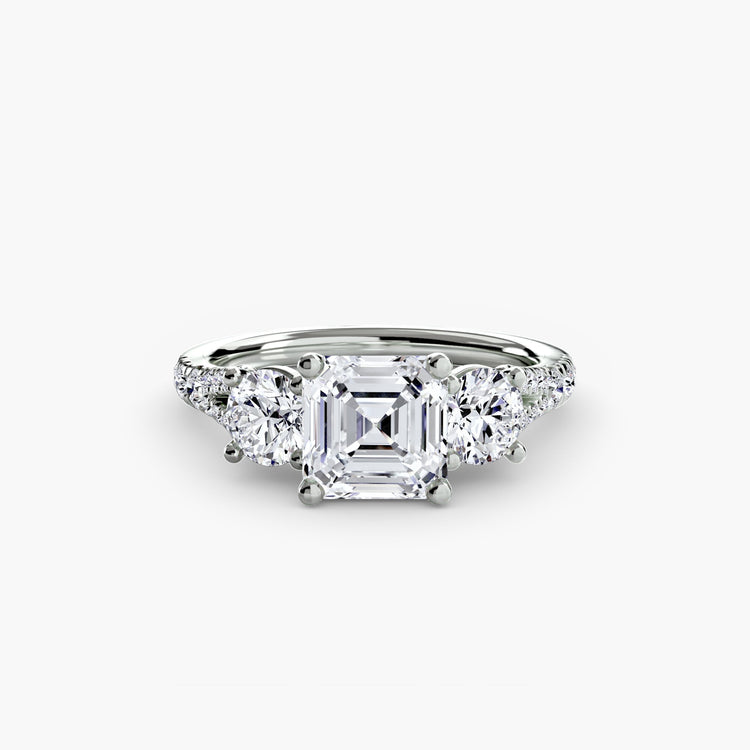 Diamant Fin Setting 0,77 carats Gold – gros plan