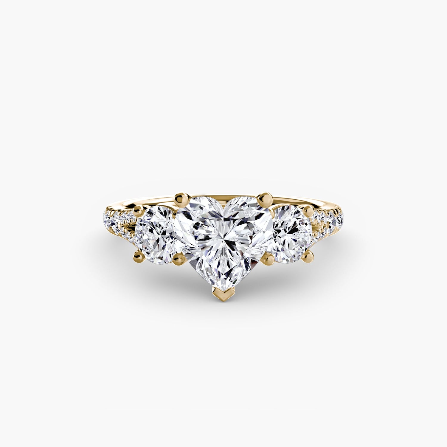 Diamant Fin Setting 0,77-carats Gold – vue détaillée