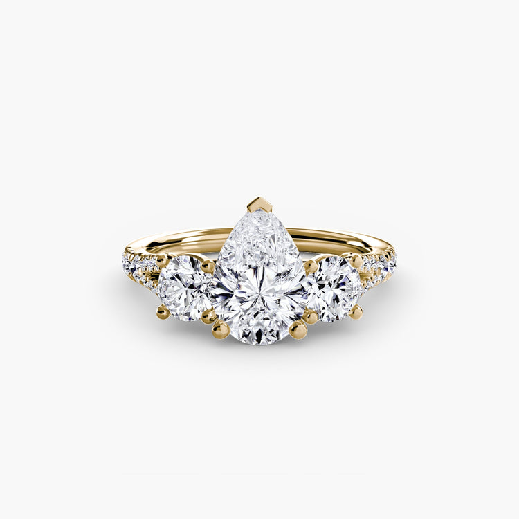 De luxe Setting 0,77 carats – vue de dessus