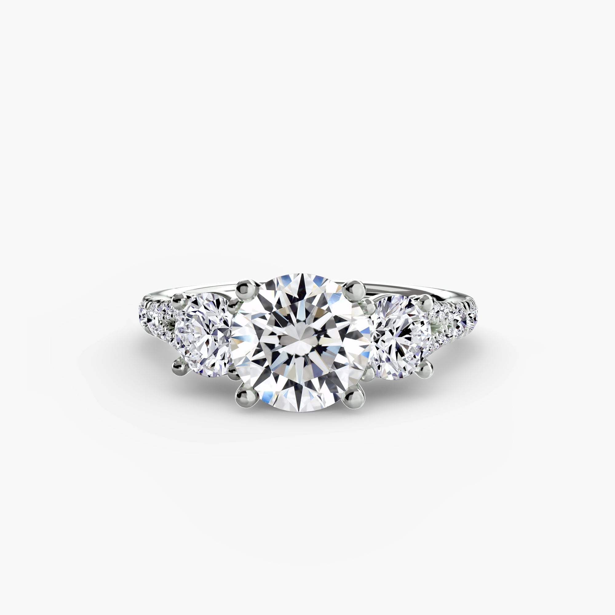 De luxe Diamant Fin Setting 0,77 carats – vue principale