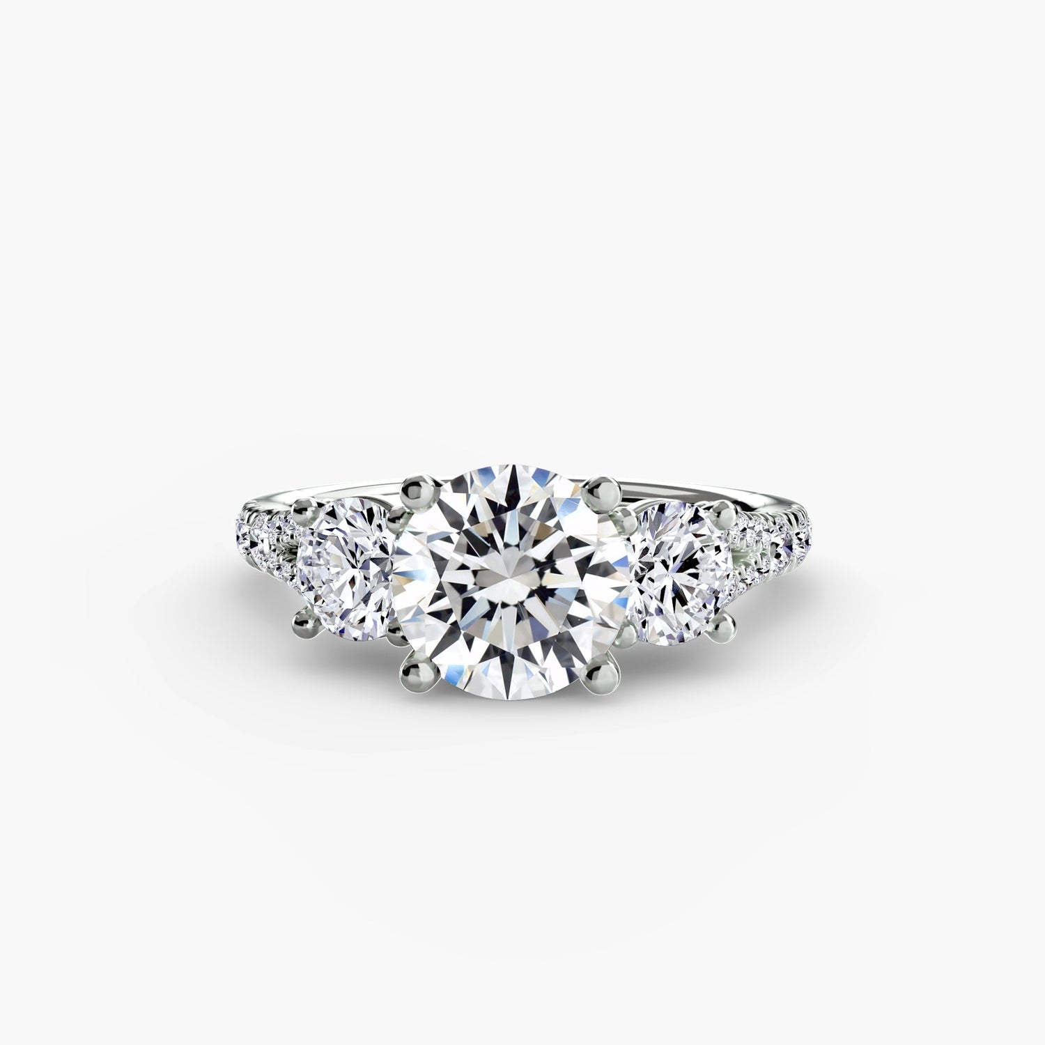 De luxe Diamant Fin Setting 0,77 carats – vue principale