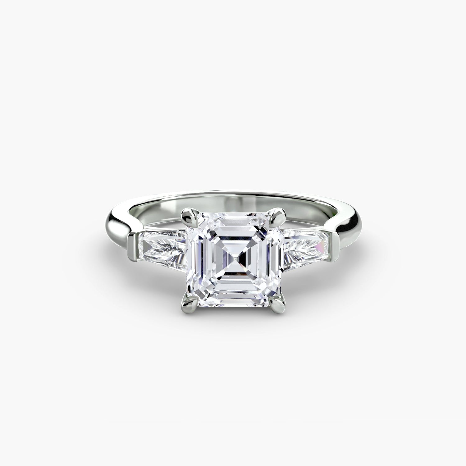 Taille Brillant Diamant Fin bague en Gold – vue alternative