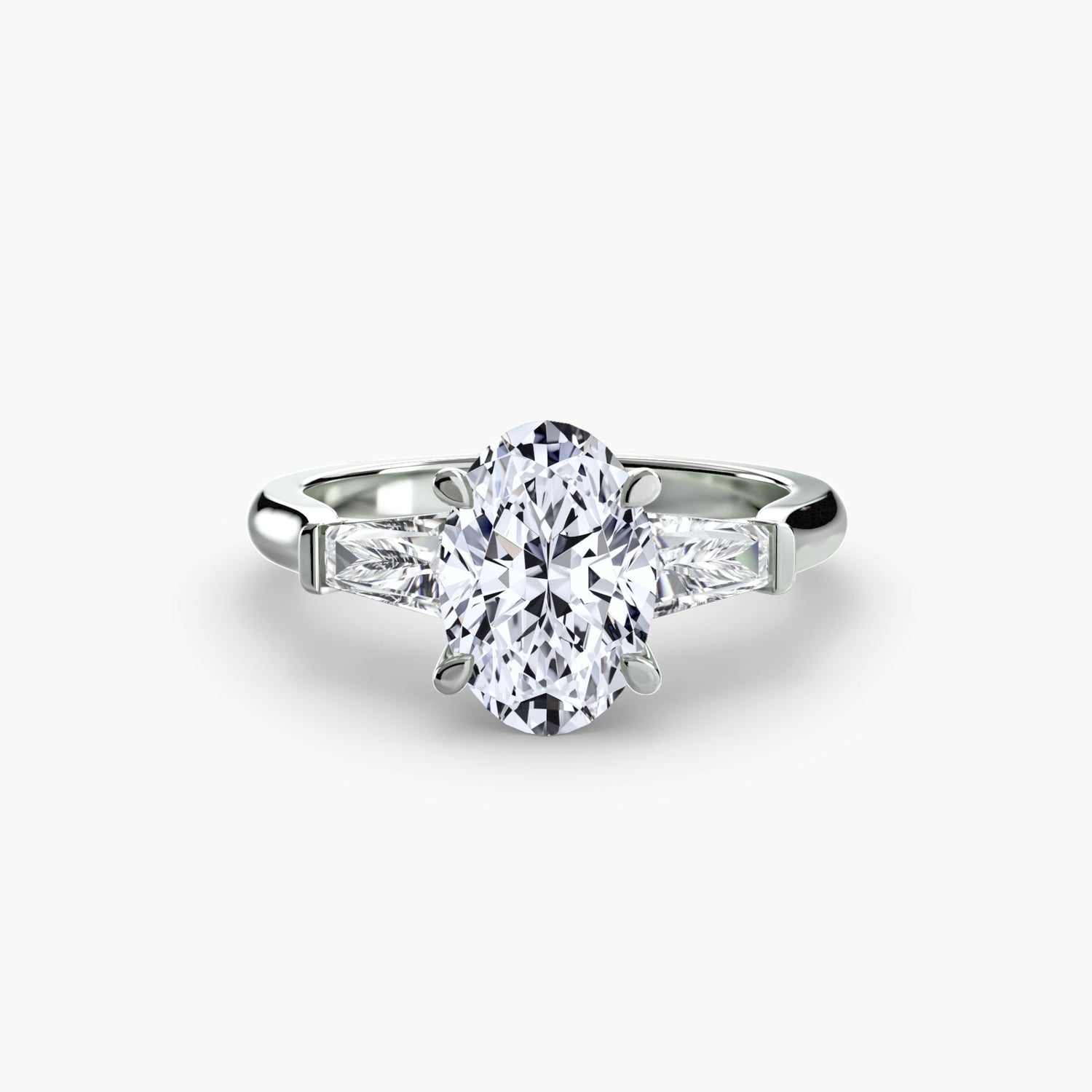 Diamant Fin Setting 0,70 carats Gold – vue de profil