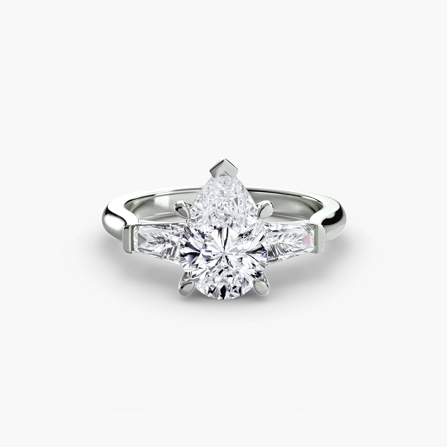 Signature Diamant Fin Setting 0,70 carats – vue de dessus