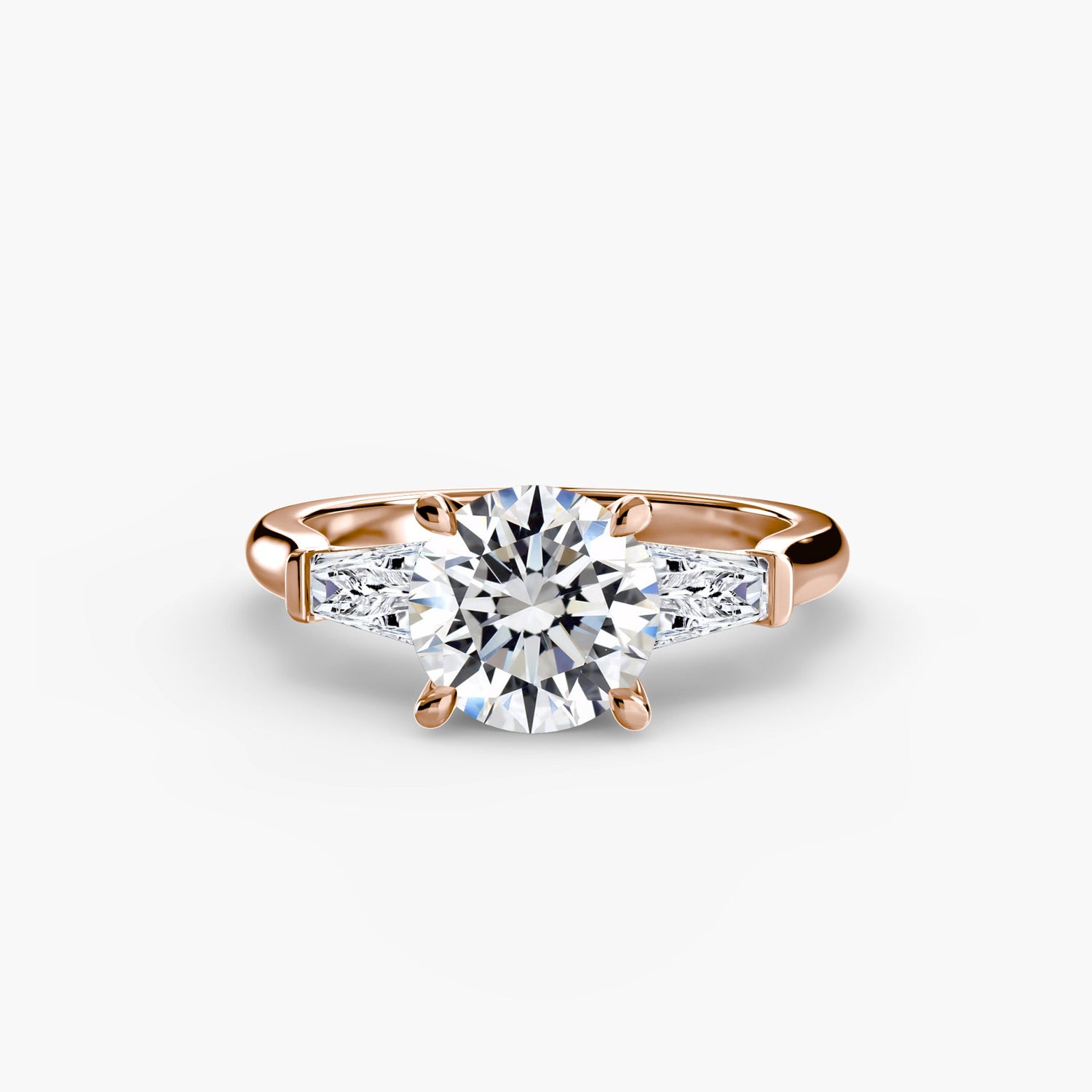 Diamant Fin Setting 0,70-carats Gold – gros plan
