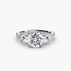 Pavé Brillant Setting 0,89 carats – Gold