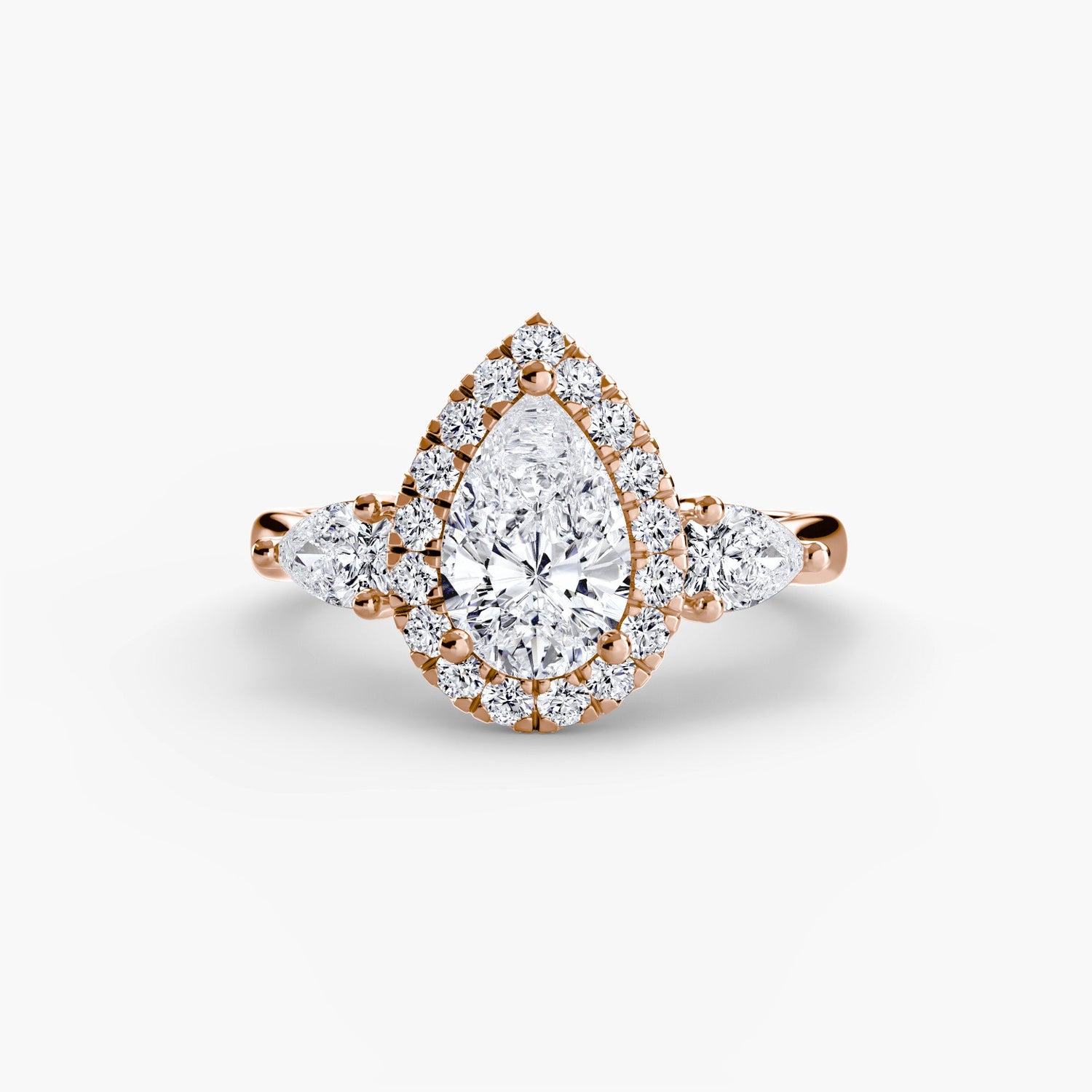 Diamant Fin Setting 0,52 carats Gold – gros plan
