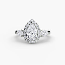 Diamant Fin Setting 0,52 carats F/VS1 – Gold