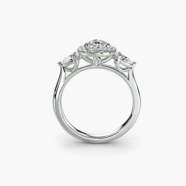 Diamant Fin Setting 0,52 carats Gold – vue de face