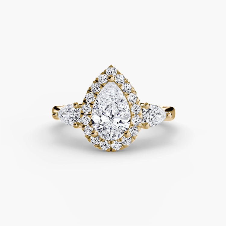 Diamant Fin Setting 0,52-carats Gold – vue de côté