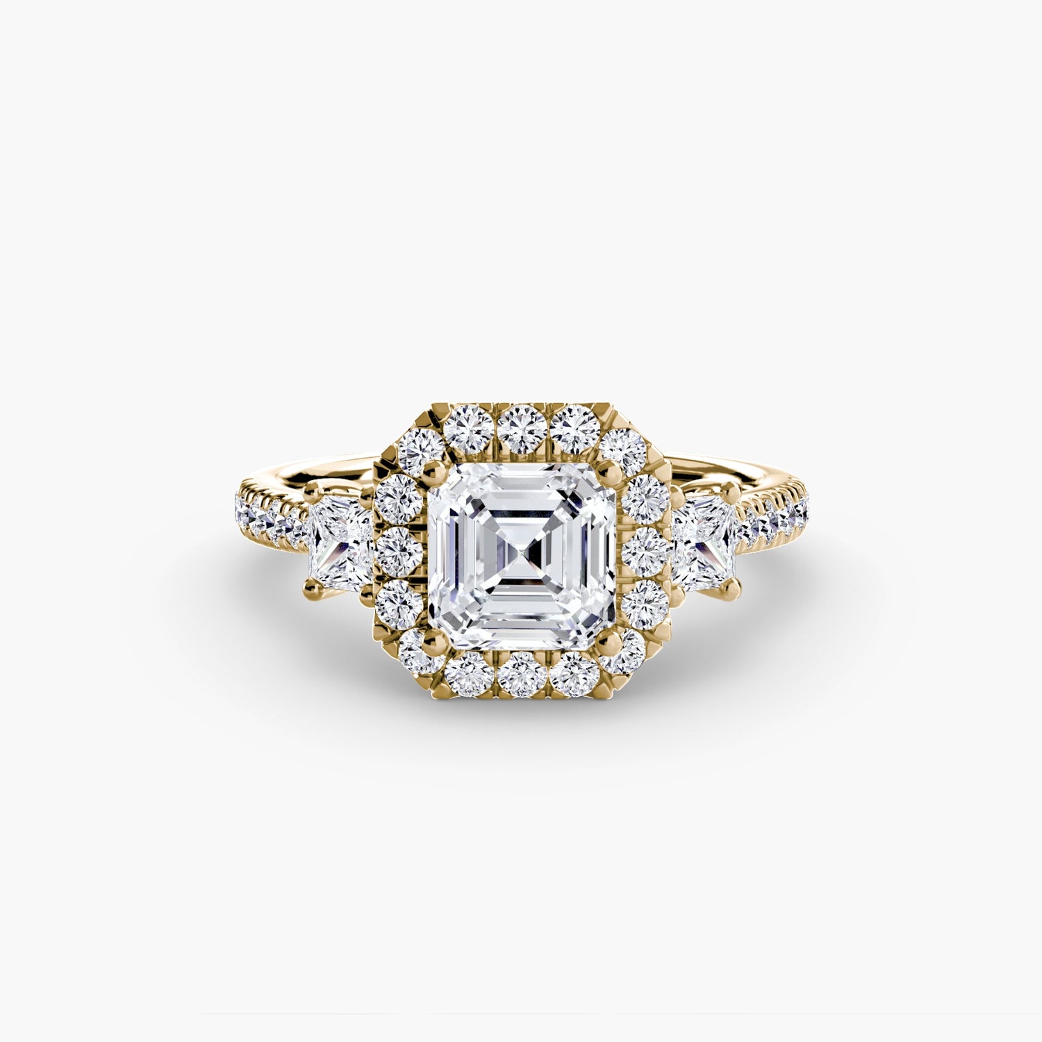 Sur mesure Brillant Setting 0,69 carats – gros plan