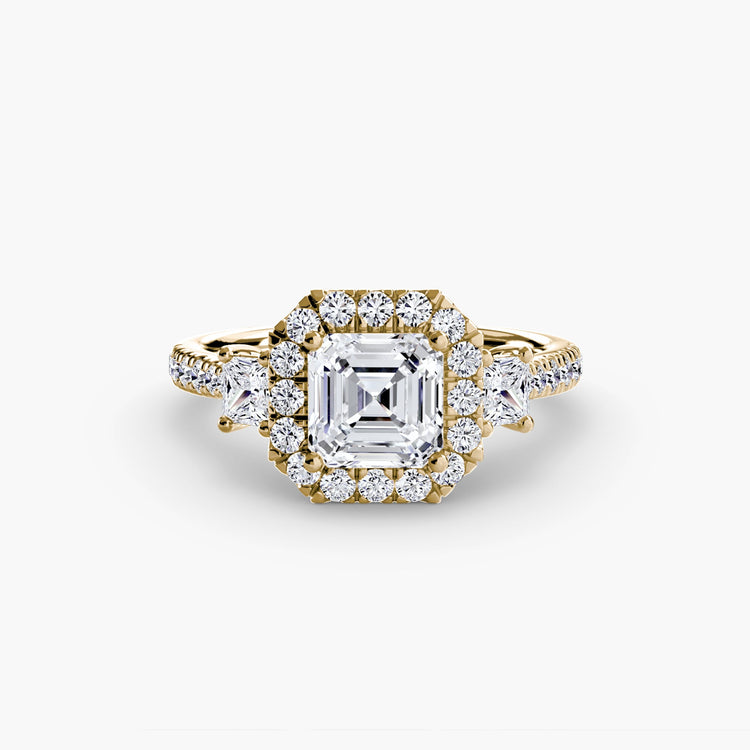 Sur mesure Brillant Setting 0,69 carats – gros plan