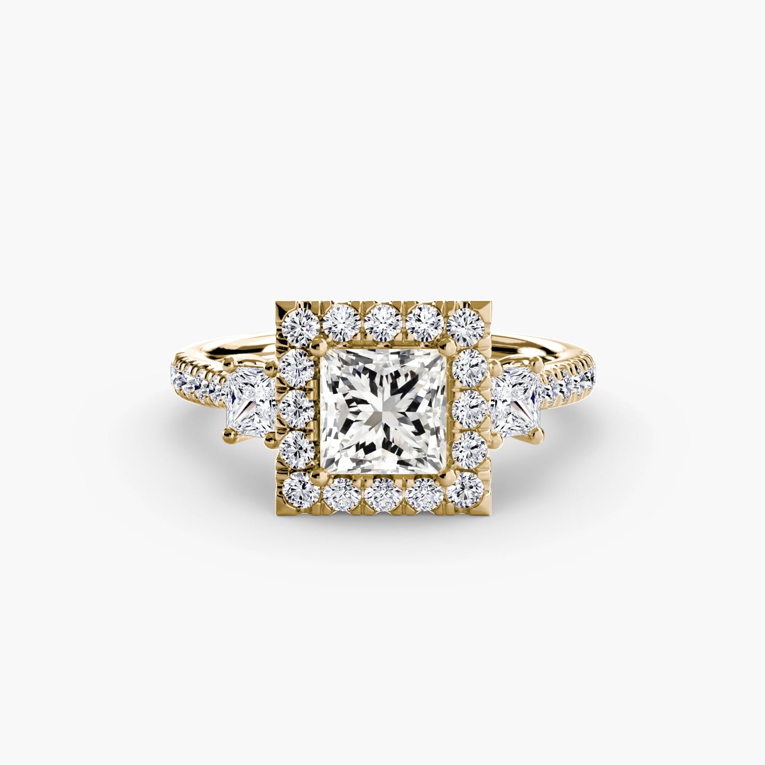 Sur mesure Brillant Setting 0,69 carats – vue de côté