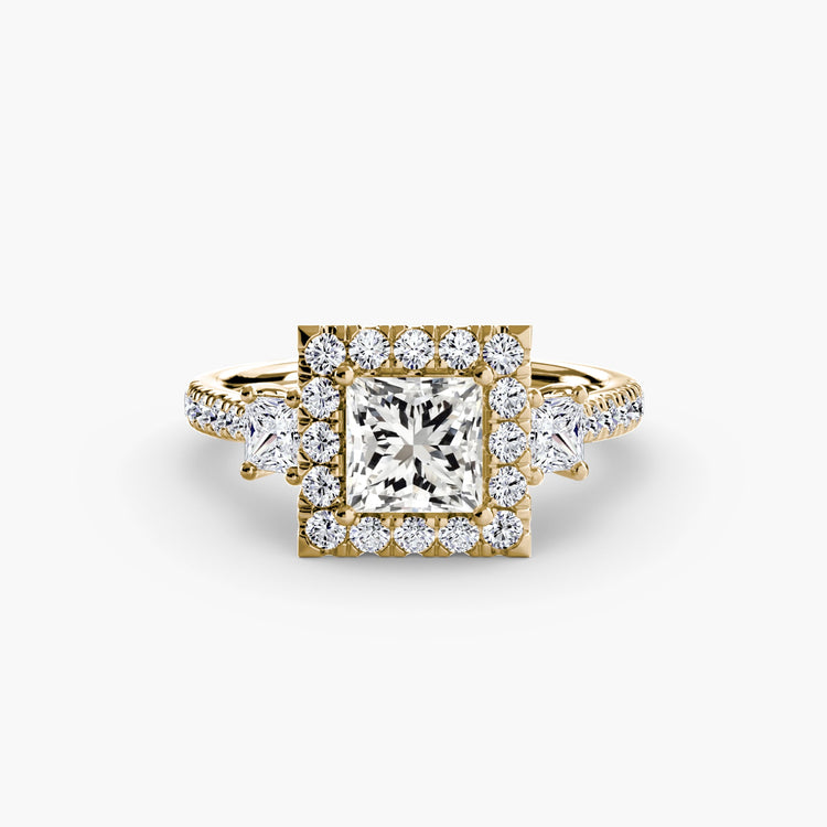 Sur mesure Brillant Setting 0,69 carats – vue de côté