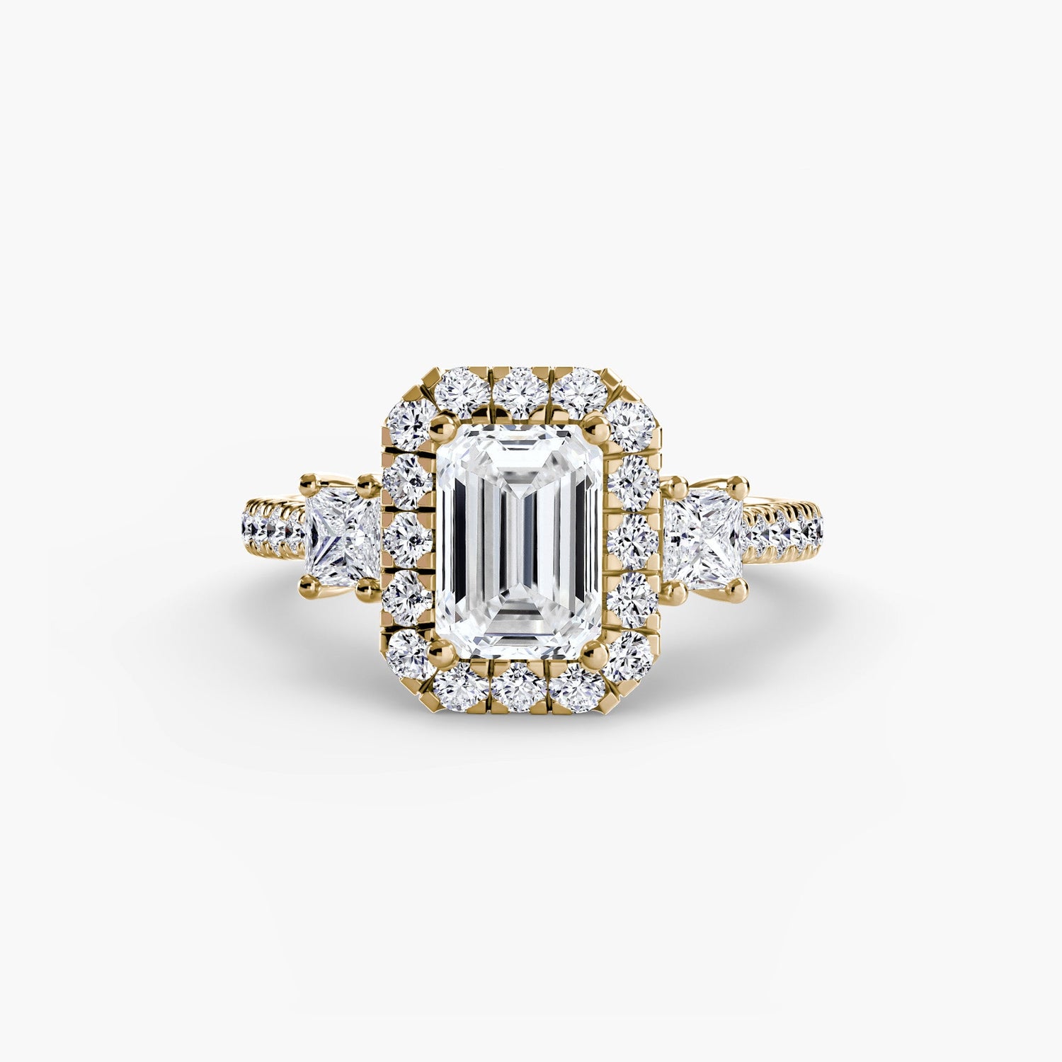 Sur mesure Brillant Setting 0,69 carats – vue arrière