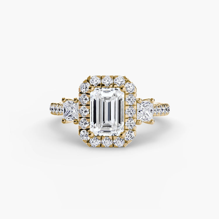 Sur mesure Brillant Setting 0,69 carats – vue arrière