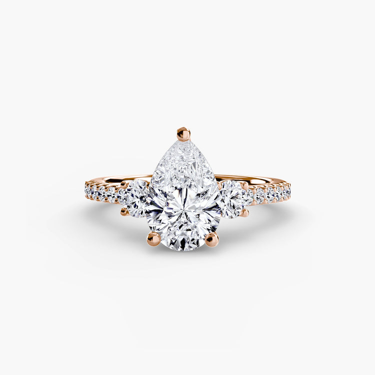 Brillant Setting 0,40-carats Gold – vue d'angle