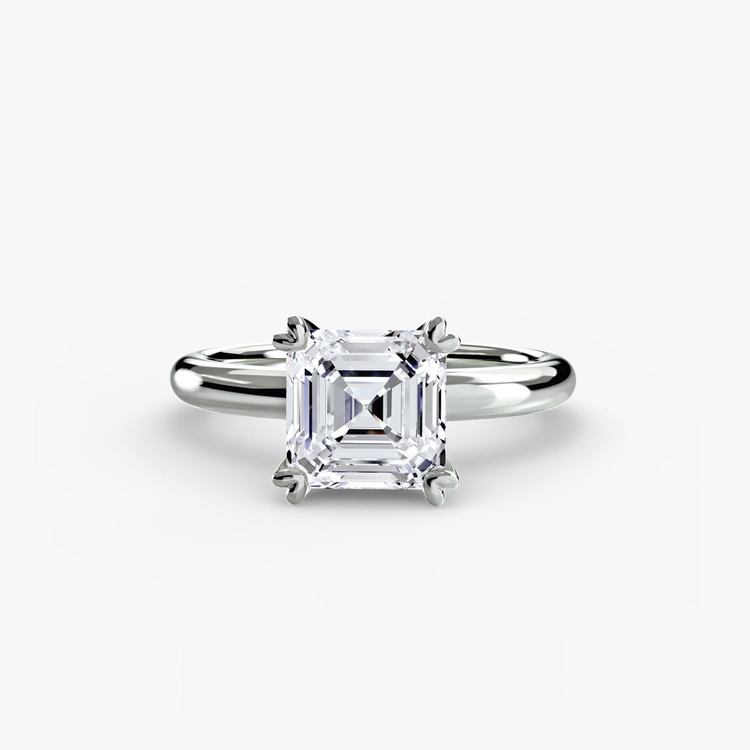 Setting Gold avec Diamant Fin – gros plan
