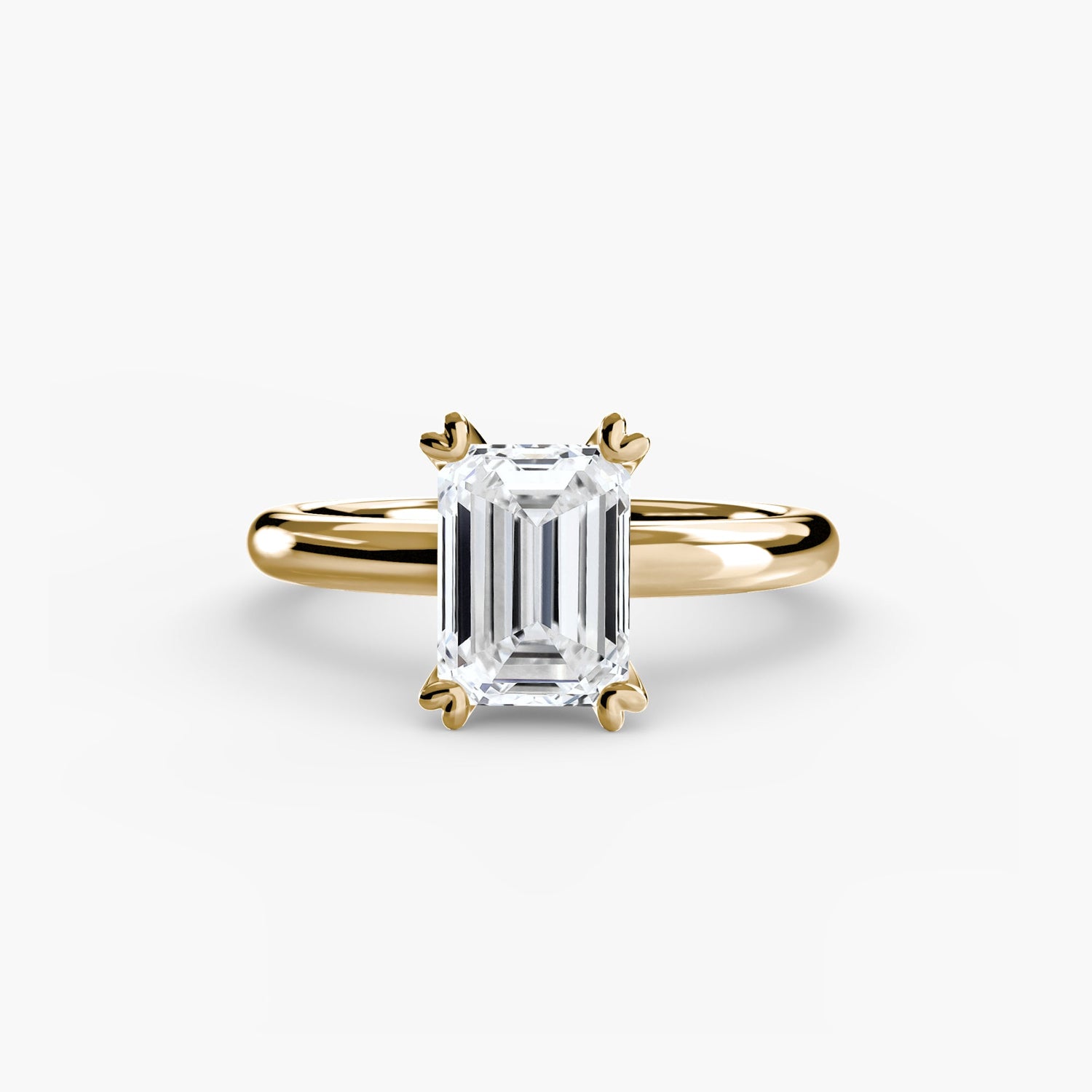 Diamant Fin bague en Gold – vue arrière