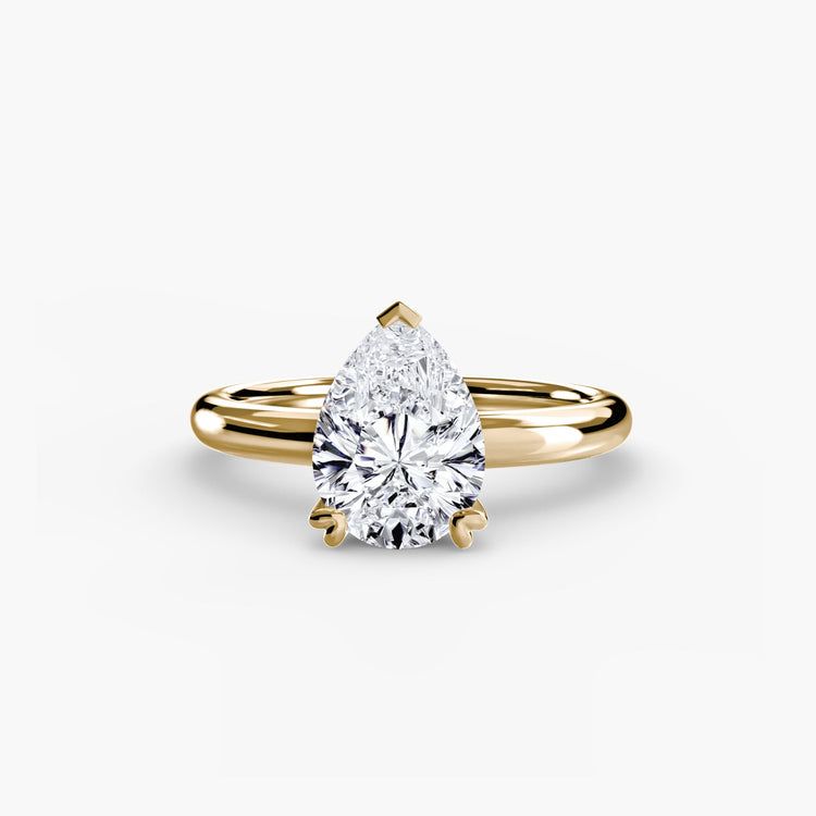 Diamant Fin Setting – vue de dessus