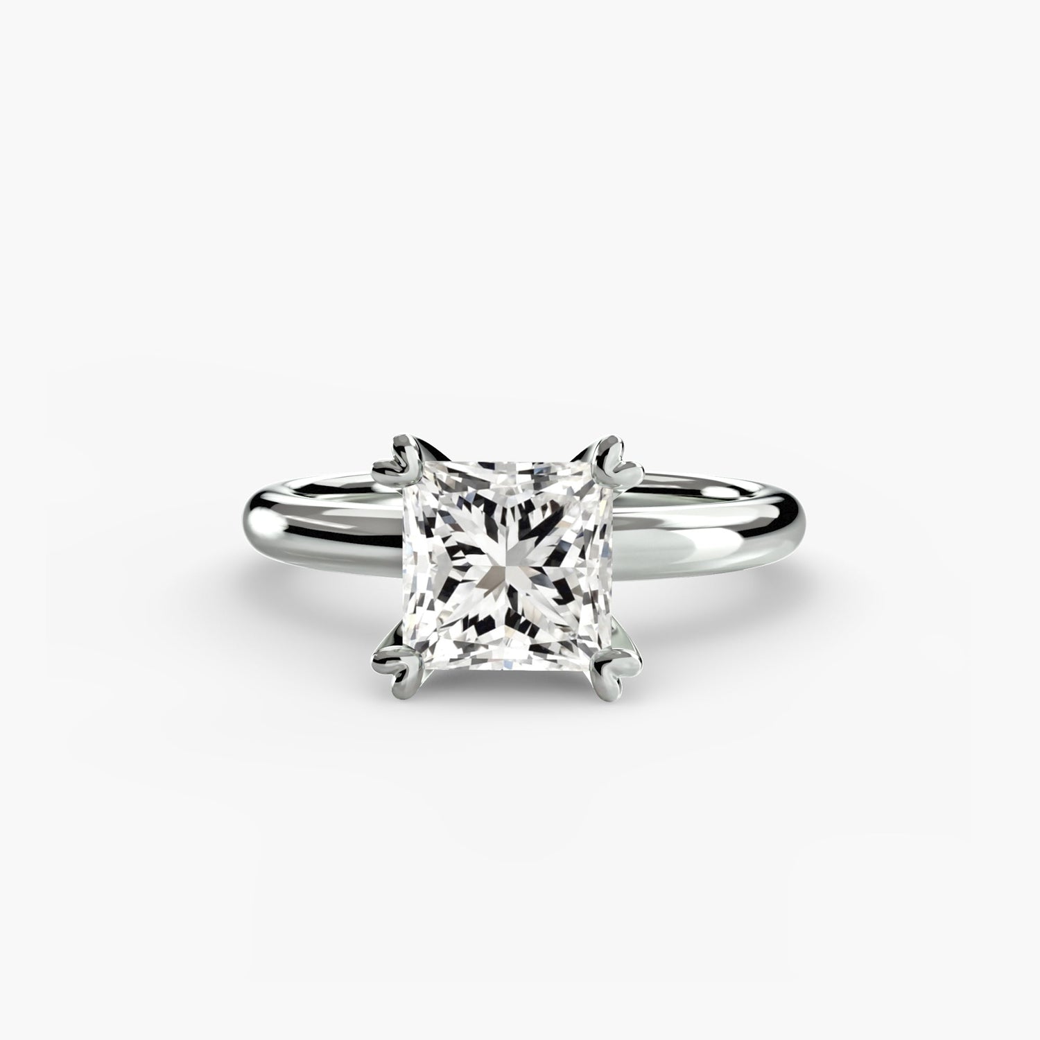 Setting Gold avec Diamant Fin – vue de côté