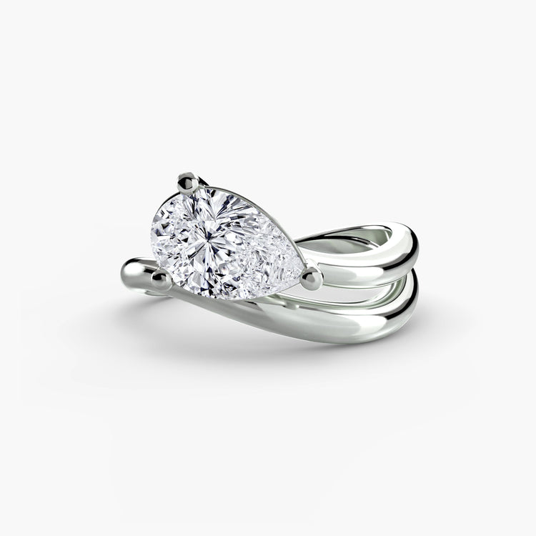 Brillant bague en Gold – vue principale