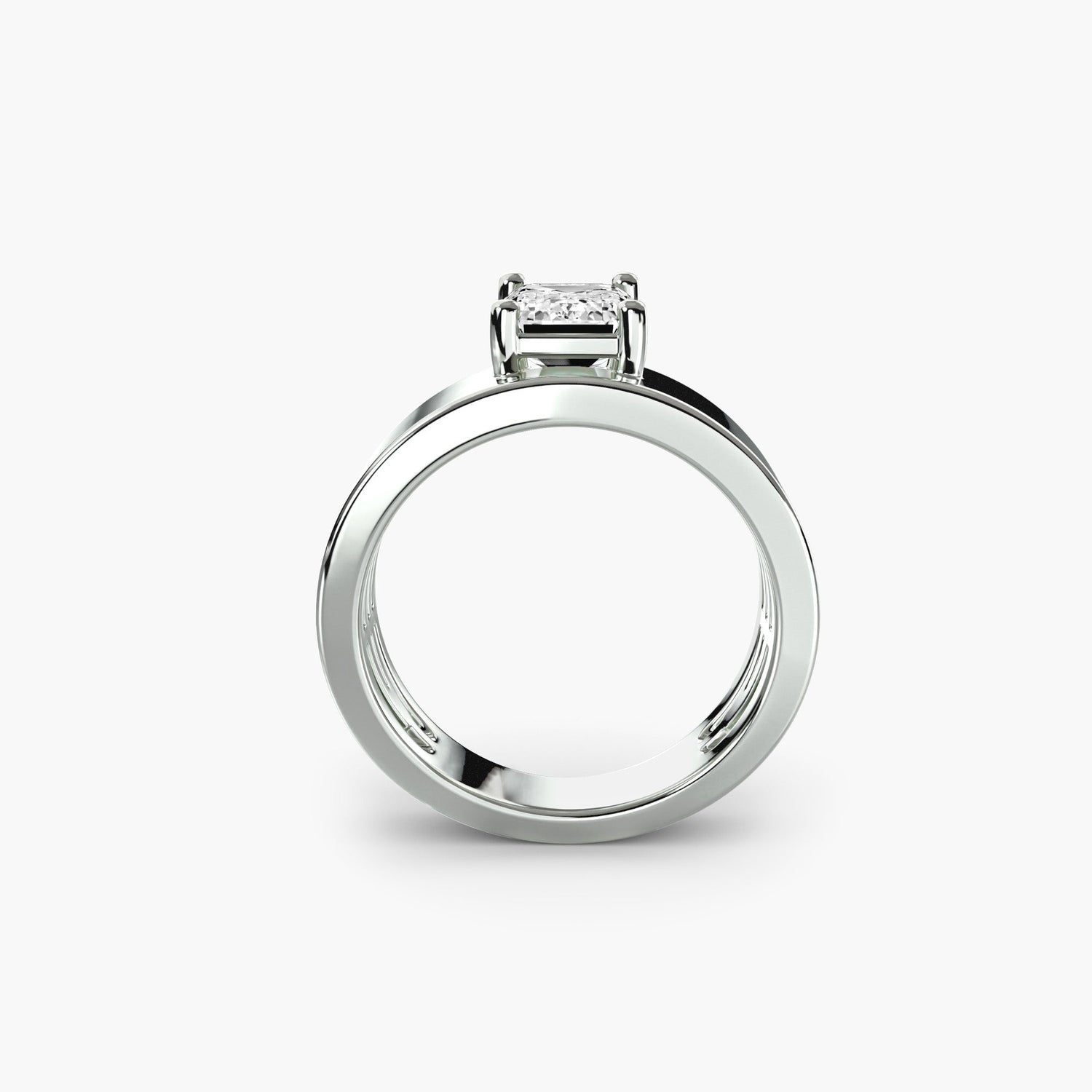 Gemme bague en Gold – vue de face