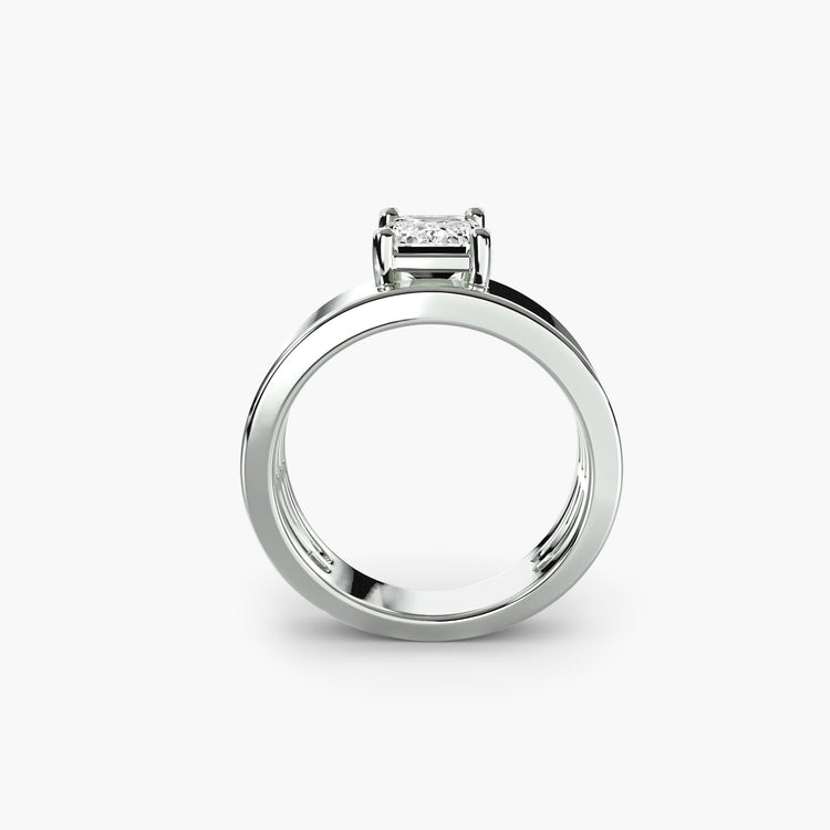 Gemme bague en Gold – vue de face