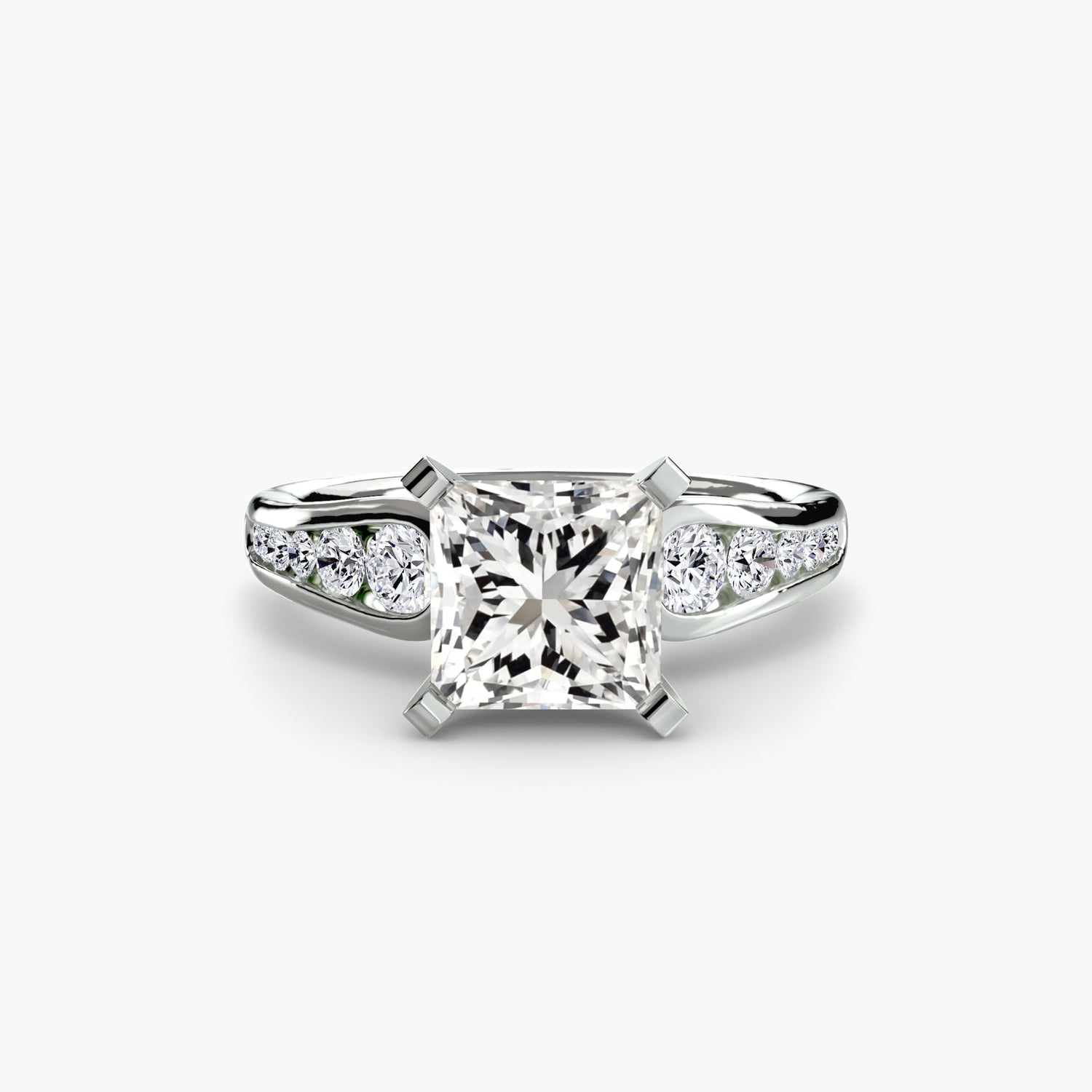 De luxe Setting carats – vue de côté