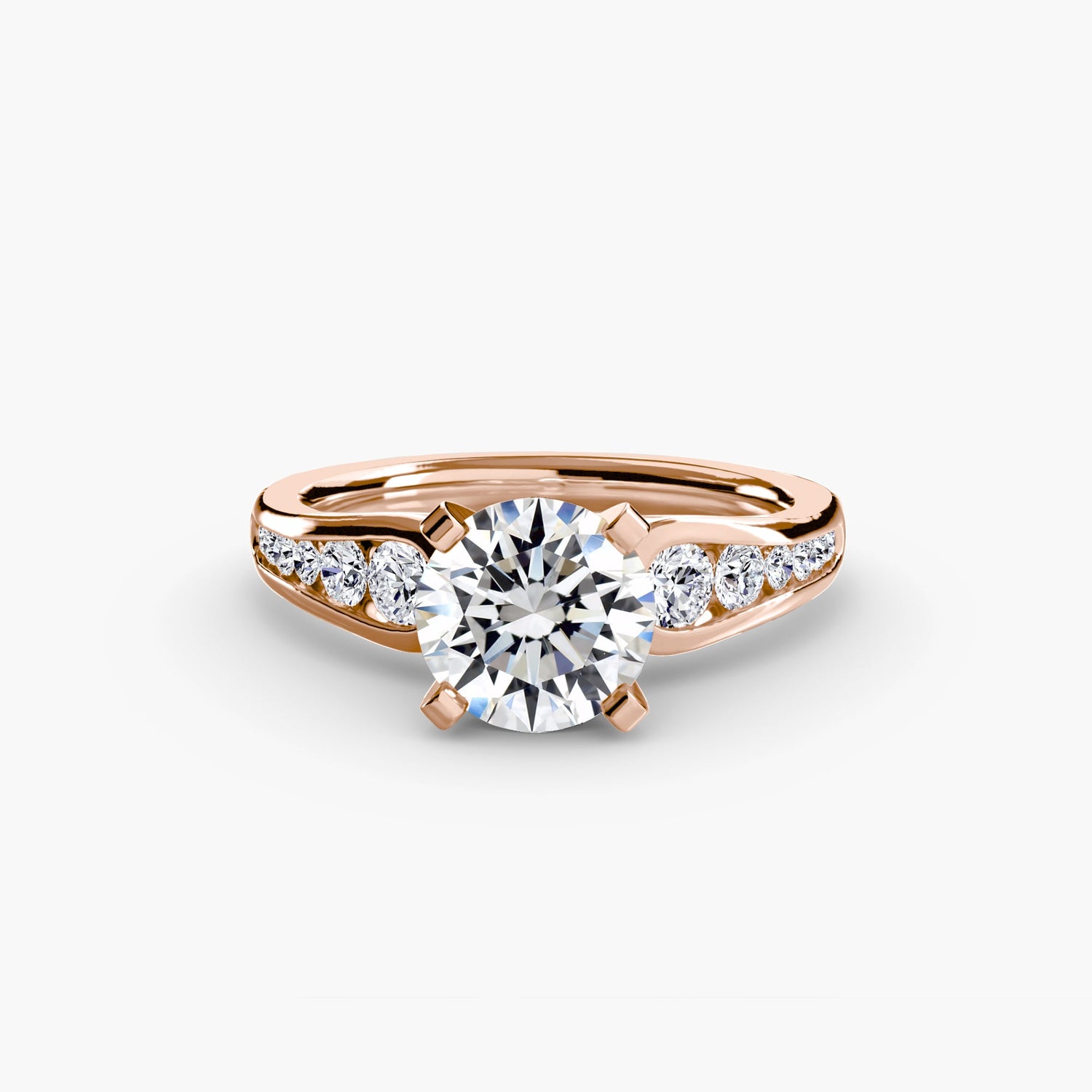 De luxe Gemme Setting carats – gros plan