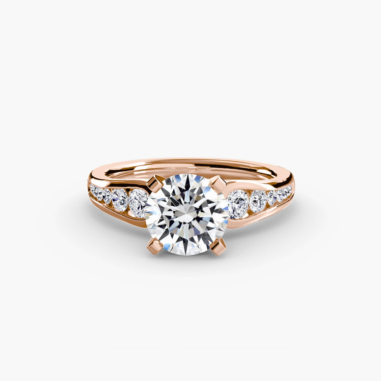 De luxe Gemme Setting carats – gros plan