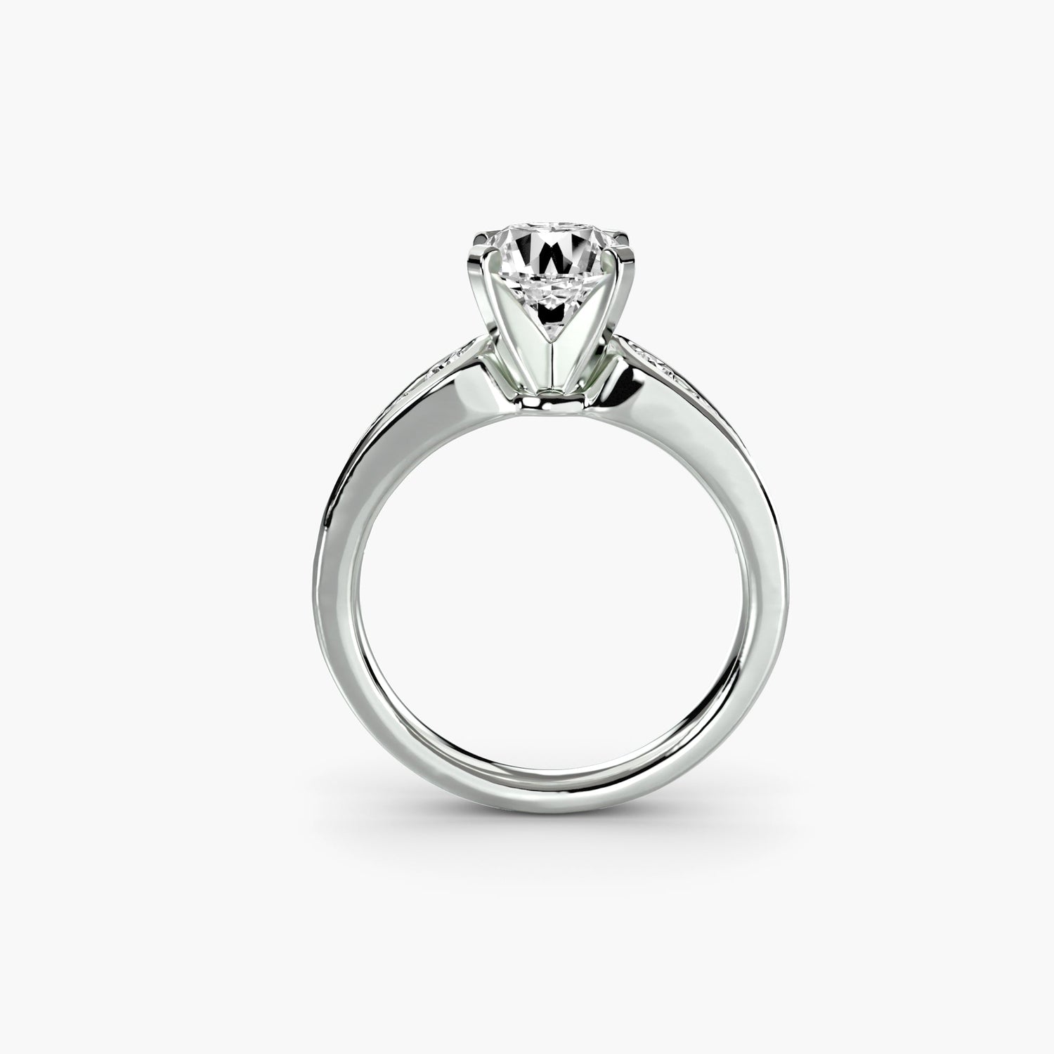 De luxe Gemme Setting carats – vue de face