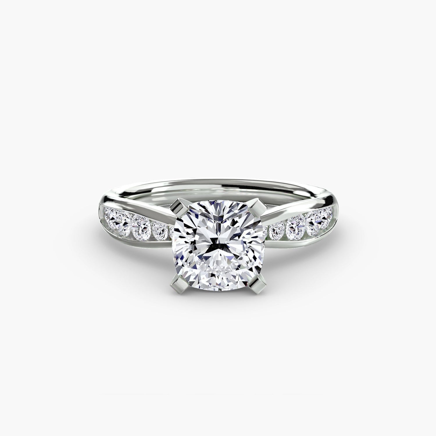 Pierre Précieuse Taille Ronde Setting en Gold – vue d'angle