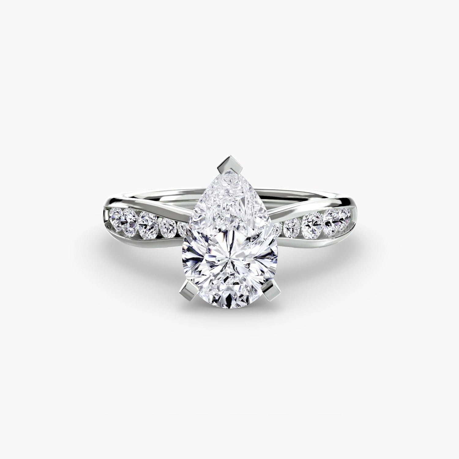 De luxe Setting carats – vue de dessus