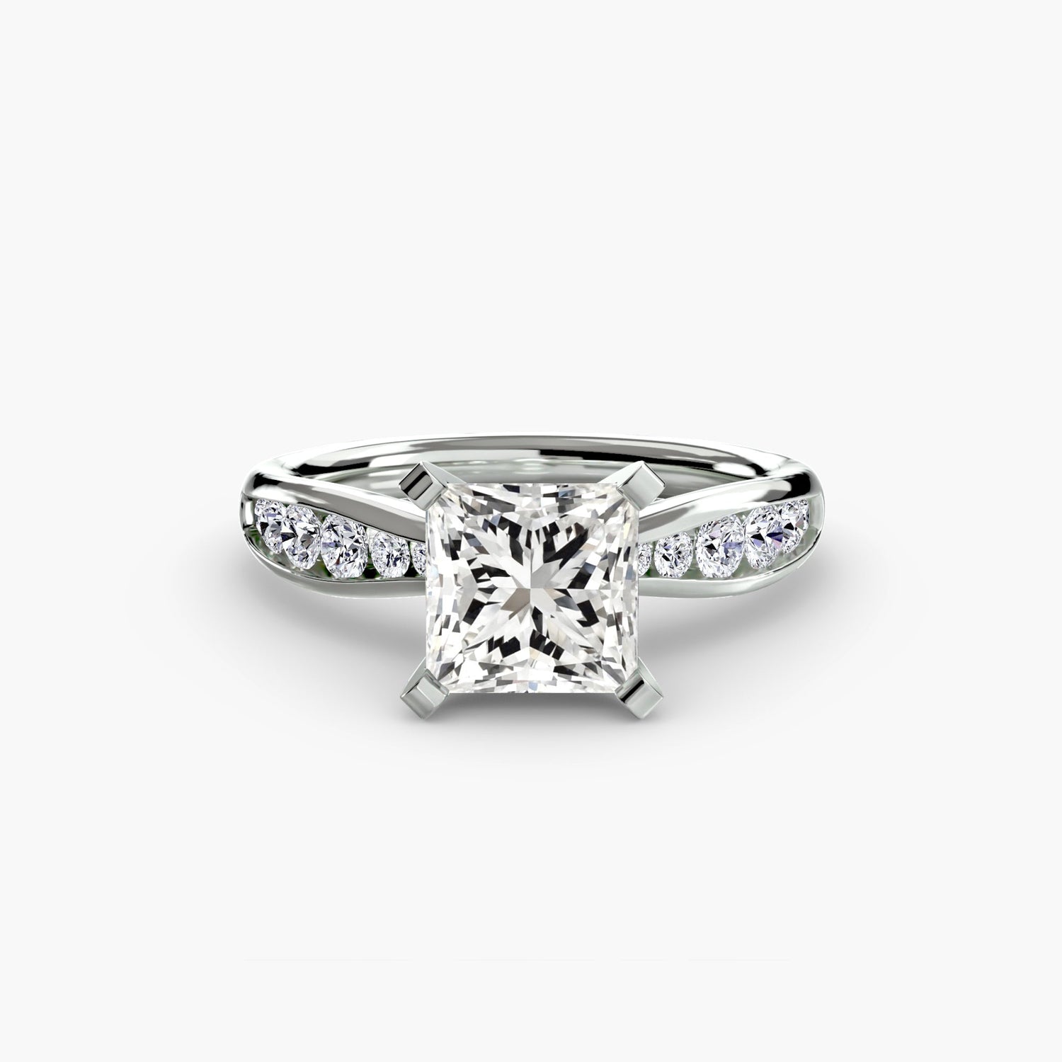 De luxe Setting carats – vue de côté