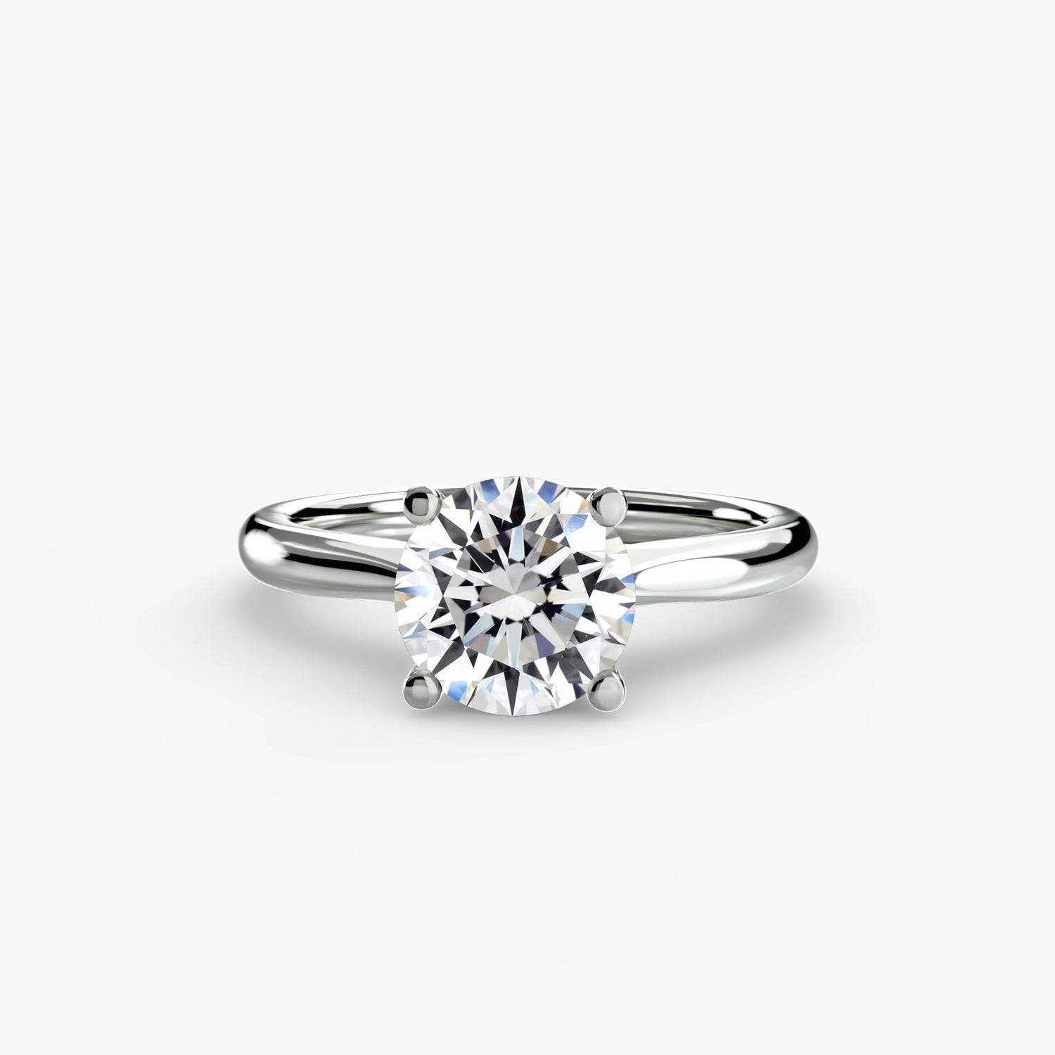 Rayonnant Setting carats – vue de profil