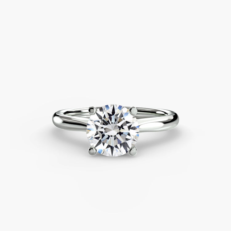 Rayonnant Setting carats – vue de profil