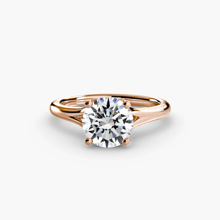 Brillant Setting en Gold – vue d'angle