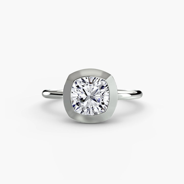 Sur mesure Pierre Précieuse Setting carats – vue d'angle