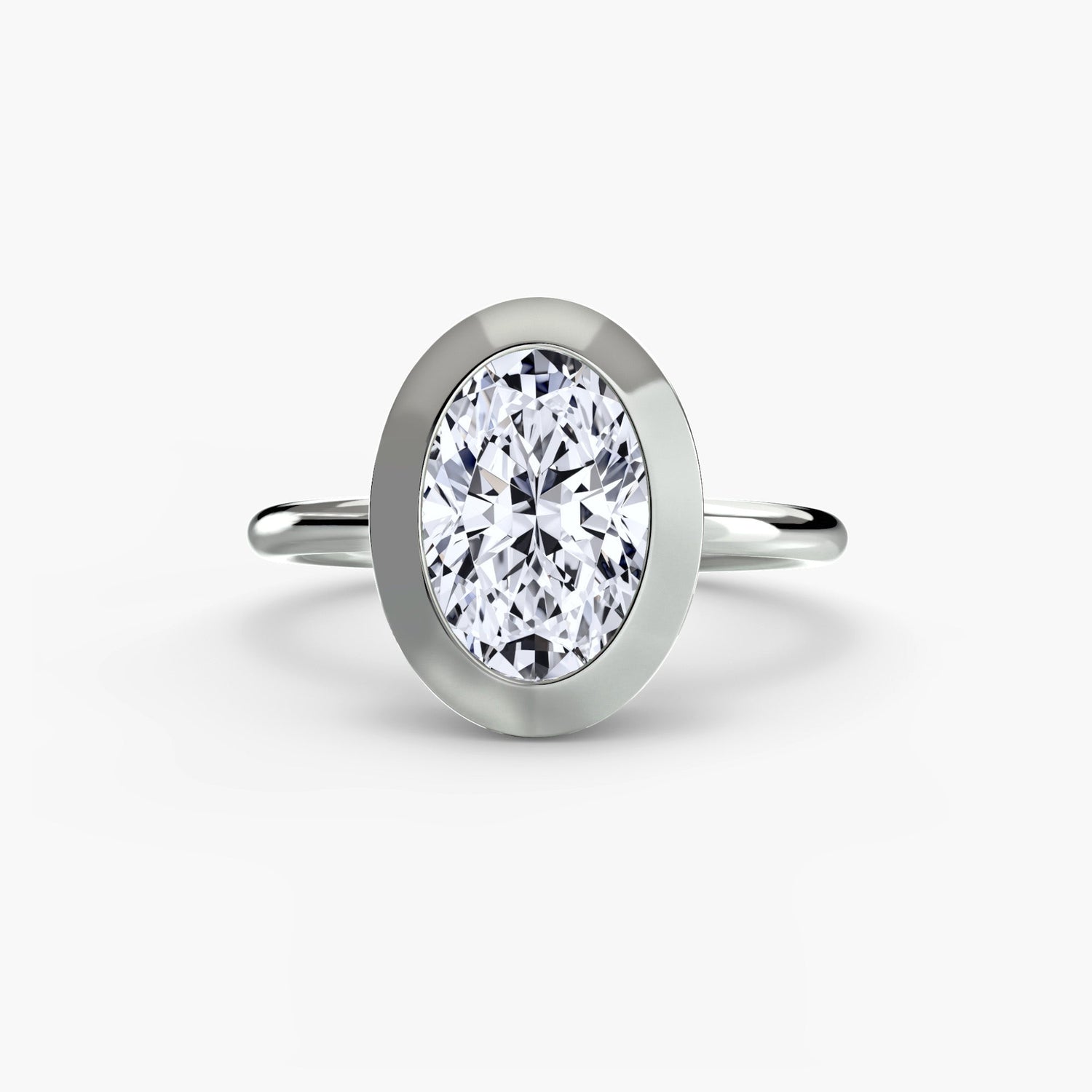 Pierre Précieuse Setting carats Gold – vue de profil