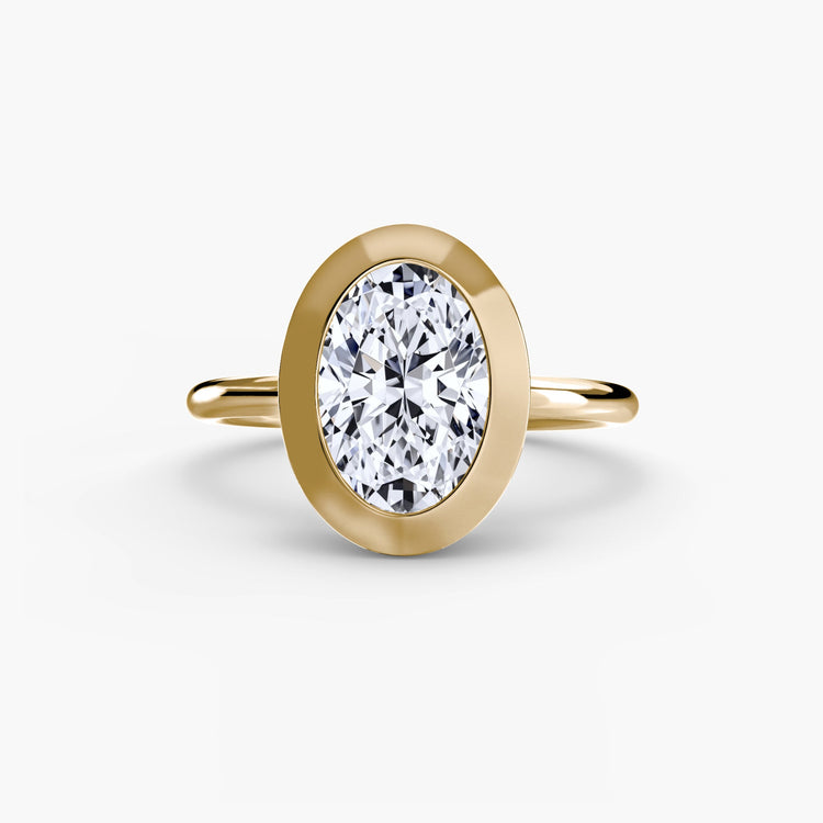 Sur mesure Pierre Précieuse Setting carats – vue de profil