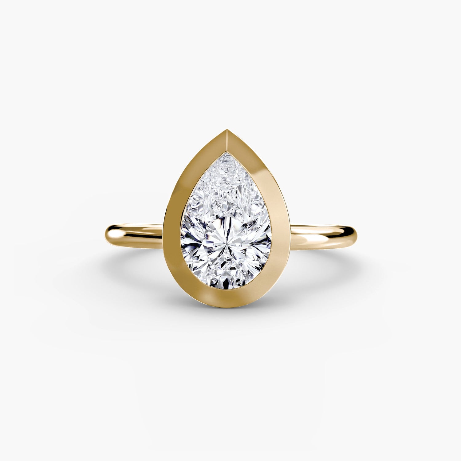 Sur mesure Setting carats – vue de dessus