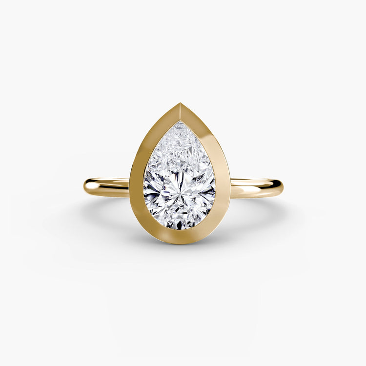 Sur mesure Setting carats – vue de dessus