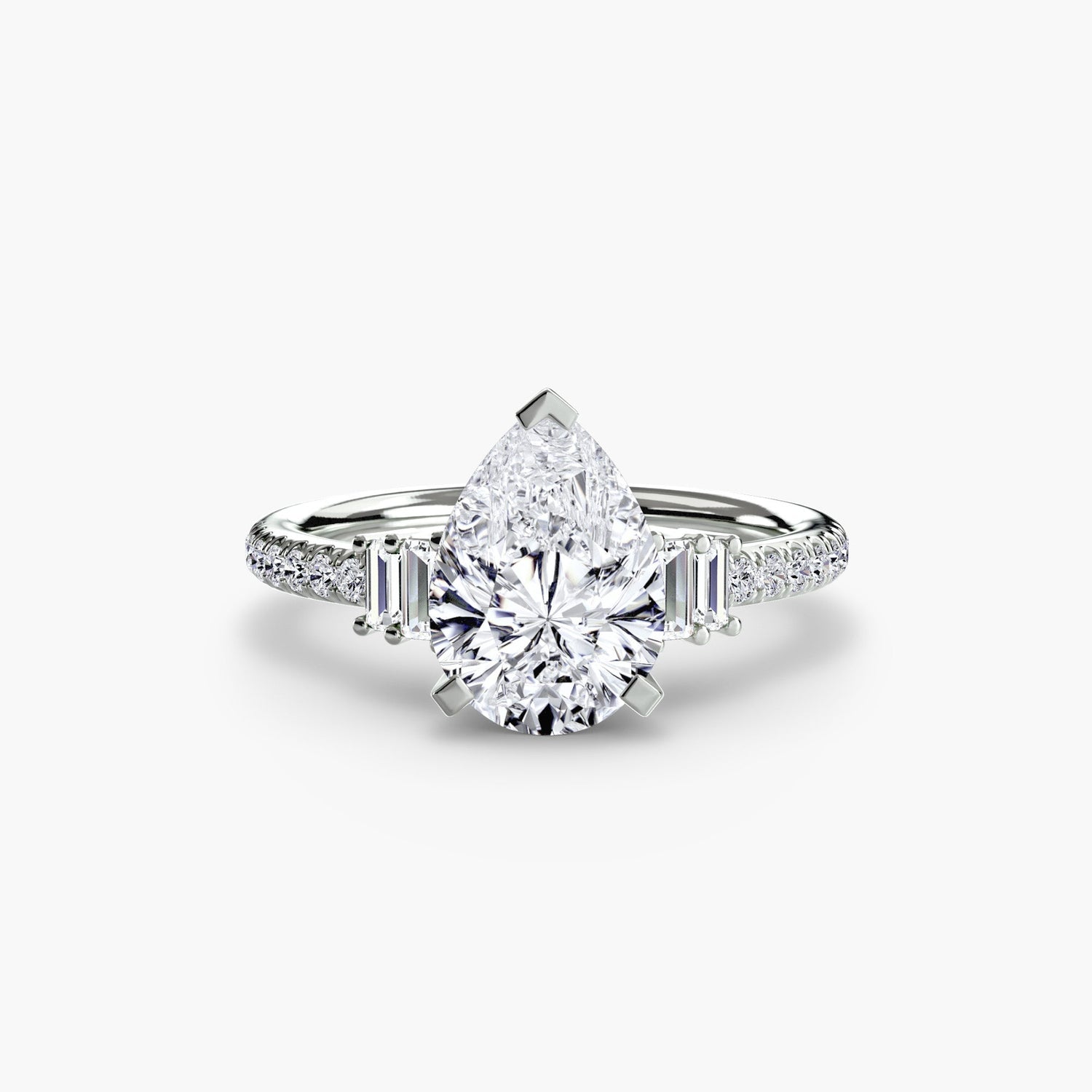 Éblouissant Setting carats – vue de dessus