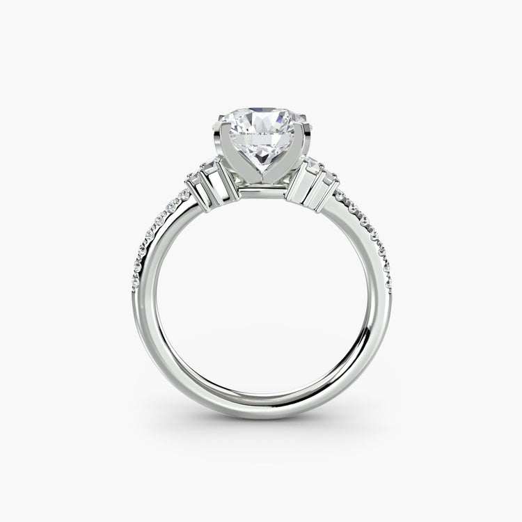 Pierre Précieuse Setting carats Gold – vue de face