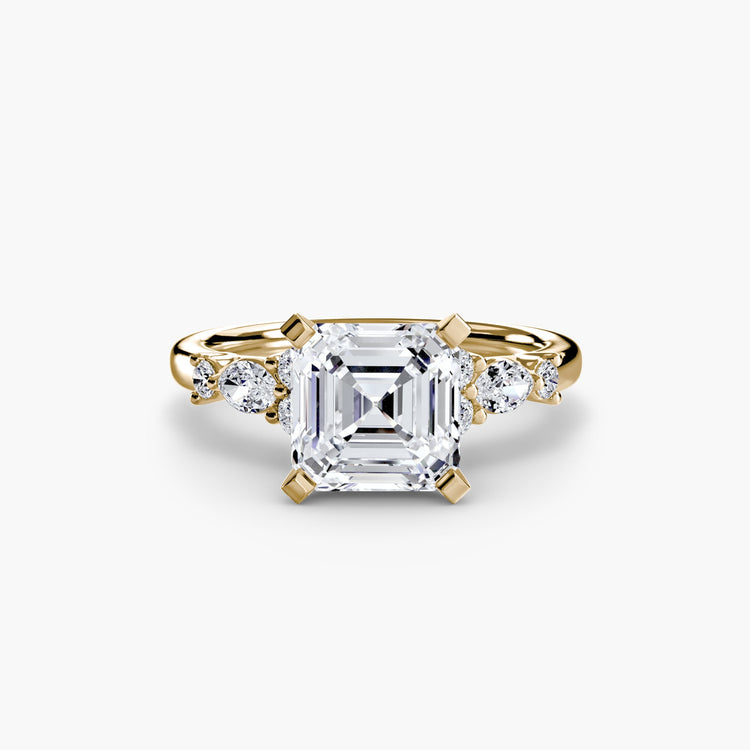 Sur mesure Gemme Setting carats – gros plan