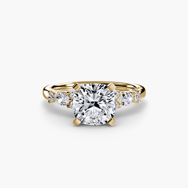 Gemme Setting carats Gold – vue d'angle