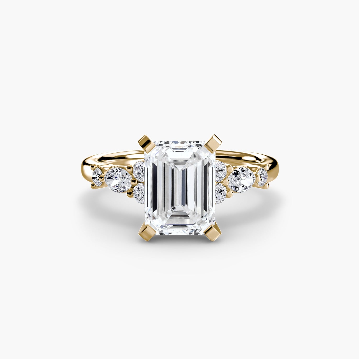 Sur mesure Gemme Setting carats – vue arrière