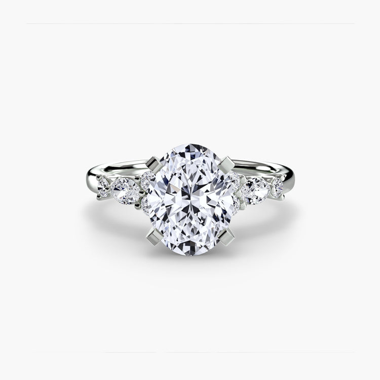 Sur mesure Gemme Setting carats – vue de profil