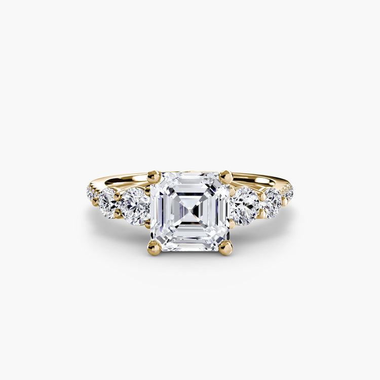 Brillant Setting 0,49-carats Gold – gros plan
